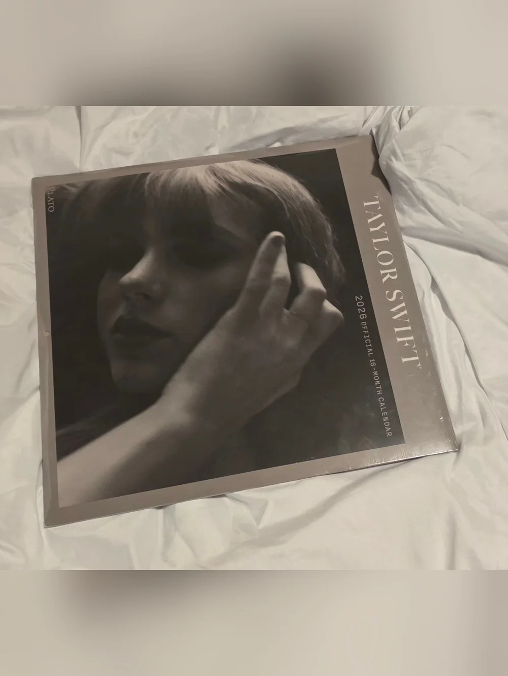 Taylor Swift 2026 Official 16-Month Calendar - Black & Cream Cover